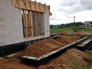 Фундамент для террасы построить